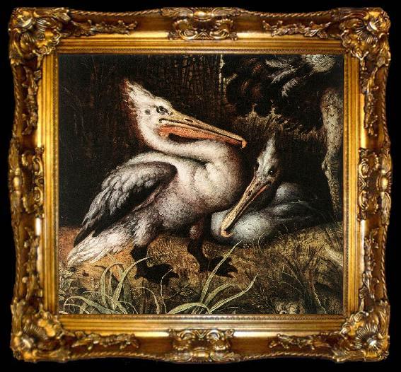framed  SAVERY, Roelandt Landscape with Birds dt, ta009-2